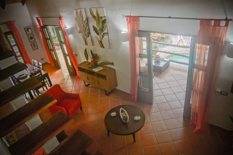 House, 3 Bedrooms, Balcony, Pool View | Living room