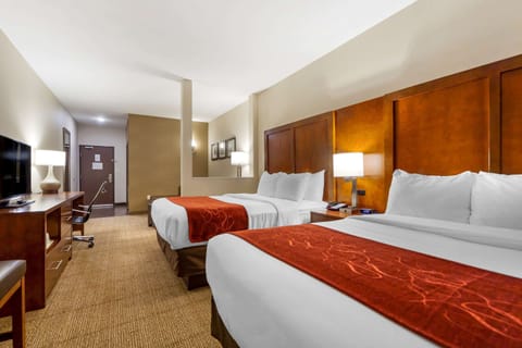 Suite, Multiple Beds, Non Smoking | Premium bedding, down comforters, pillowtop beds, desk