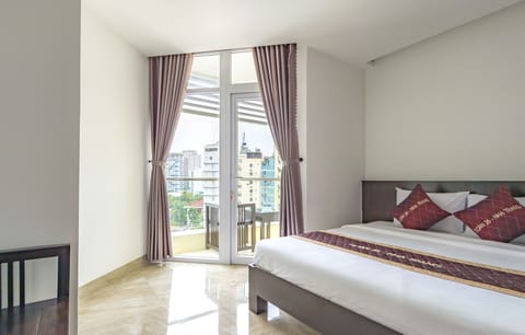 Senior Double Room, Balcony, City View | Minibar, free WiFi