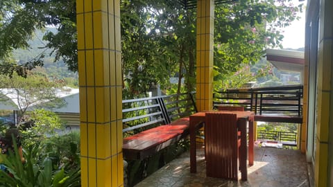 Villa with Mountain View | Balcony view