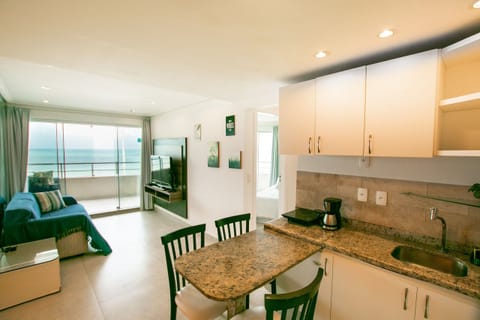 Panoramic Apartment, 2 Bedrooms, Kitchenette, Sea Facing | Private kitchen | Fridge, microwave, stovetop, coffee/tea maker