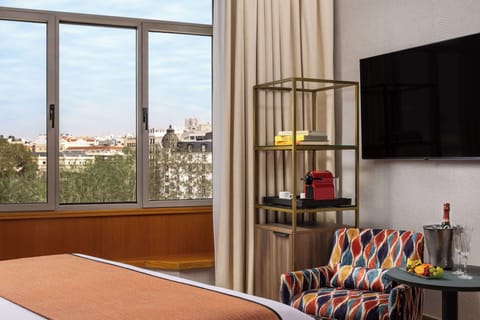 Premium Room (Prado View) | Premium bedding, minibar, in-room safe, individually decorated