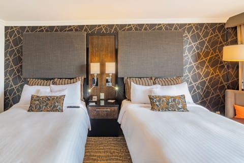 Lucerna Select, 2 Double Beds | Premium bedding, in-room safe, desk, blackout drapes