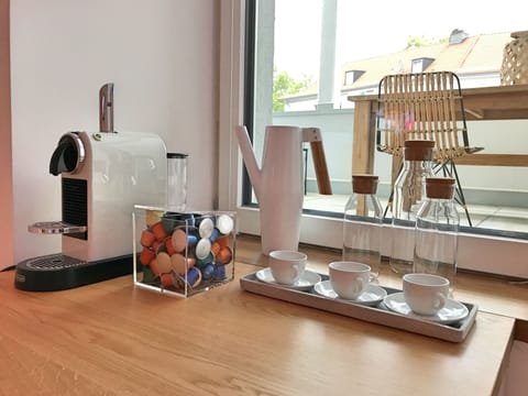 Classic Apartment, 2 Bedrooms, Balcony | Coffee and/or coffee maker