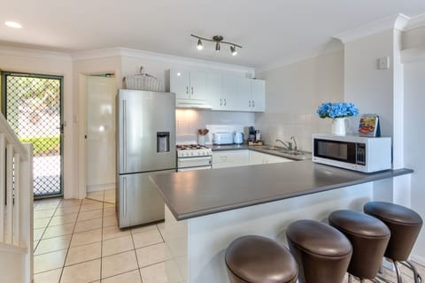 2 Bedroom Family Apartment 11 | Private kitchen | Full-size fridge, microwave, oven, stovetop