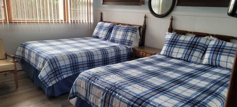 Junior Room, 2 Double Beds | Iron/ironing board, free WiFi, bed sheets