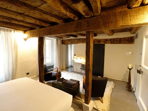 Double Room (I Baséj) | Frette Italian sheets, premium bedding, down comforters, pillowtop beds