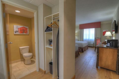 Room, 2 Queen Beds, Non Smoking | Pillowtop beds, desk, iron/ironing board, free WiFi