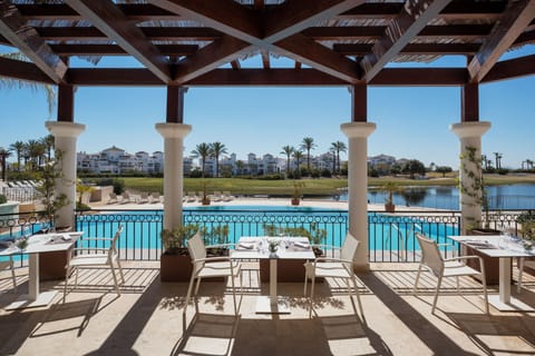 Poolside bar