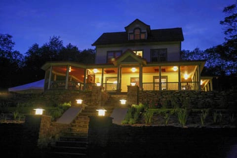 Front of property - evening/night