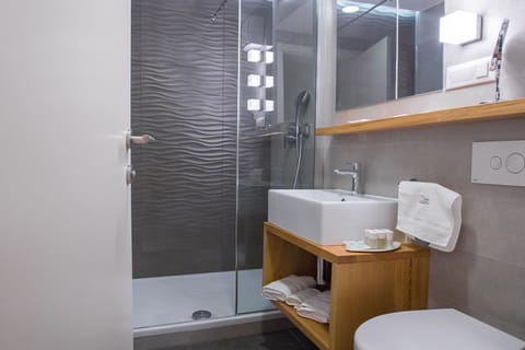 Classic Double Room | Bathroom | Shower, free toiletries, hair dryer, bathrobes