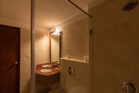 Deluxe Double or Twin Room, 1 Bedroom | Bathroom | Shower, free toiletries, towels