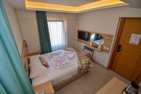 Standard Double Room | Minibar, in-room safe, desk, iron/ironing board