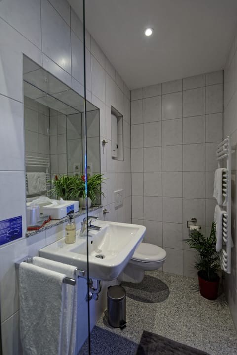 Double Room, Balcony | Bathroom | Shower, free toiletries, hair dryer, slippers