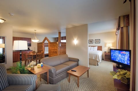 Suite, Multiple Beds | In-room safe, desk, blackout drapes, iron/ironing board