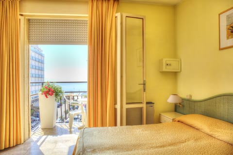 Classic Double or Twin Room, Terrace, Partial Sea View | In-room safe, free WiFi, bed sheets