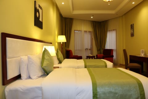 Minibar, in-room safe, desk, blackout drapes