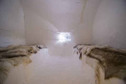 Igloo Hotel double room | Soundproofing, bed sheets