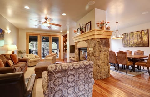 Townhome, 4 Bedrooms | Living area | TV, DVD player, stereo