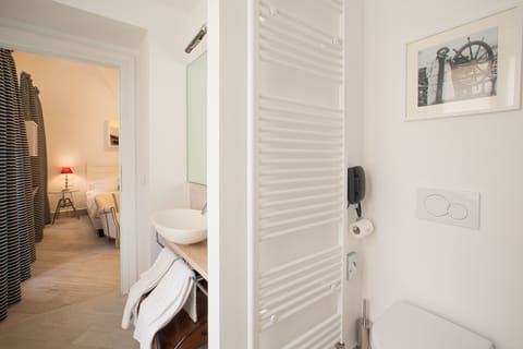 Junior Double Room (2 pax) | Bathroom | Shower, free toiletries, hair dryer, slippers