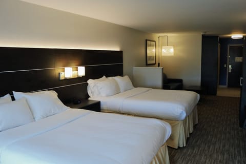 Suite, 2 Queen Beds | In-room safe, desk, blackout drapes, iron/ironing board