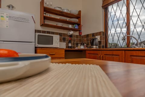 First Floor Apartment | Private kitchen | Full-size fridge, microwave, oven, stovetop