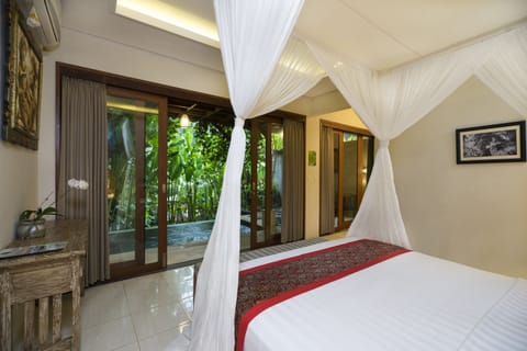 Villa, 1 Bedroom, Private Pool | Premium bedding, minibar, in-room safe, desk