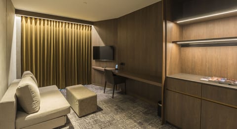 Junior Suite, 1 Bedroom | Living room | LED TV