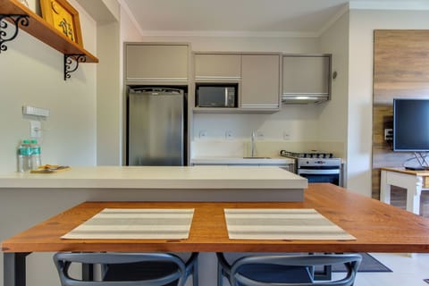 Superior Apartment 204 | Private kitchen | Fridge, microwave, coffee/tea maker, electric kettle