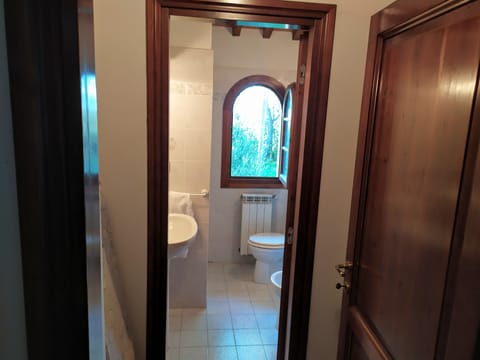 Panoramic Apartment, Terrace, Hill View | Bathroom | Shower, rainfall showerhead, hair dryer, bidet