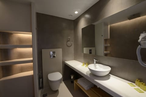 Superior Room | Bathroom | Hair dryer, towels