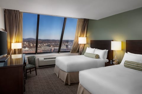 Deluxe Room, 2 Double Beds | View from room