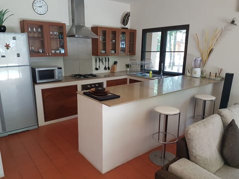 3-Bedrooms Villa | Private kitchen | Fridge, microwave, stovetop, coffee/tea maker