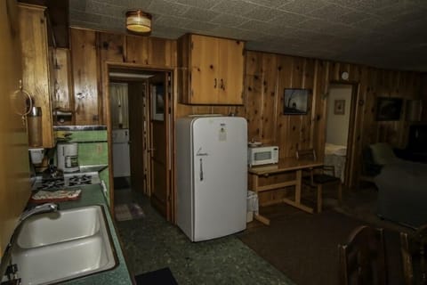 Cabin, 3 Bedrooms | Private kitchen | Fridge, microwave, oven, dishwasher