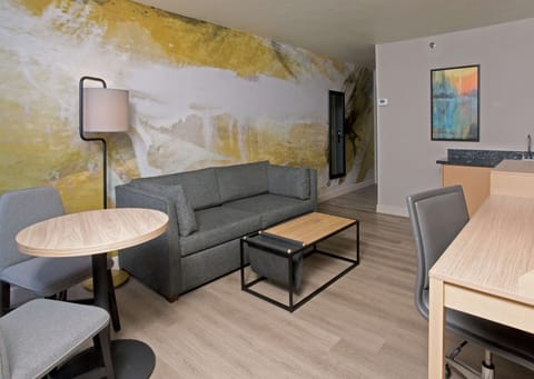 Suite, 1 Bedroom | In-room safe, desk, blackout drapes, iron/ironing board