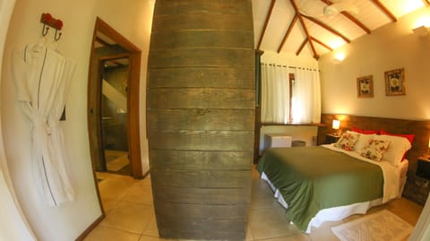 Romantic Double Room, 1 Double Bed, Private Bathroom, Garden Area | Egyptian cotton sheets, premium bedding, pillowtop beds, minibar