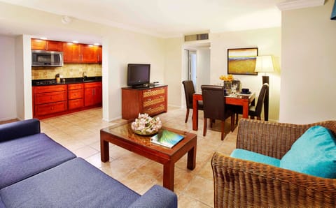 Suite, 1 Bedroom | In-room safe, blackout drapes, iron/ironing board, cribs/infant beds