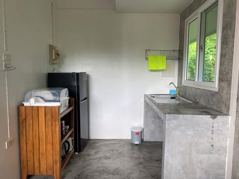 Bungalow Sea View with Balcony | Private kitchen | Fridge, coffee/tea maker, electric kettle, cookware/dishes/utensils