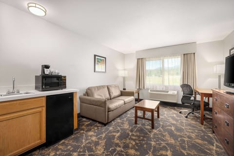 Suite, 1 King Bed, Non Smoking | Premium bedding, down comforters, pillowtop beds, desk