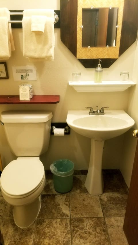 Standard Room, 1 Queen Bed, Garden View (Lokahi Lodge) | Bathroom | Shower, hair dryer, towels, soap