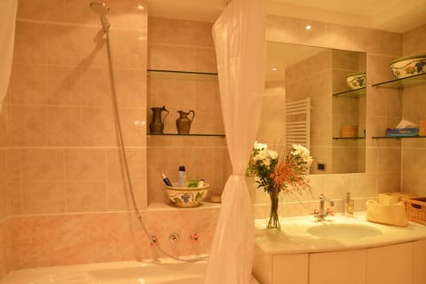 Superior Double Room, Jetted Tub (La bella estate) | Bathroom | Free toiletries, hair dryer, bathrobes, bidet