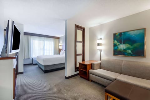 Junior Suite, 1 King Bed, Non Smoking | Premium bedding, in-room safe, desk, laptop workspace