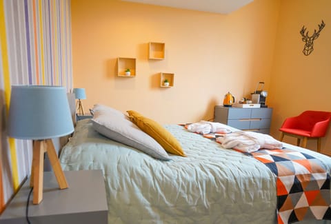 Room (Scandinave) | Individually decorated, individually furnished, desk, blackout drapes