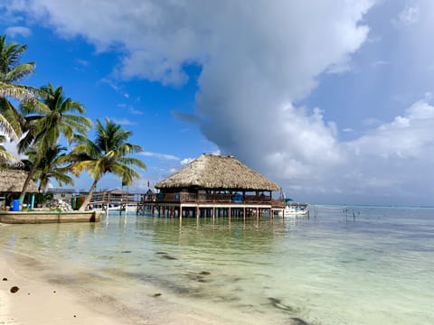 Beach nearby, sun loungers, beach towels