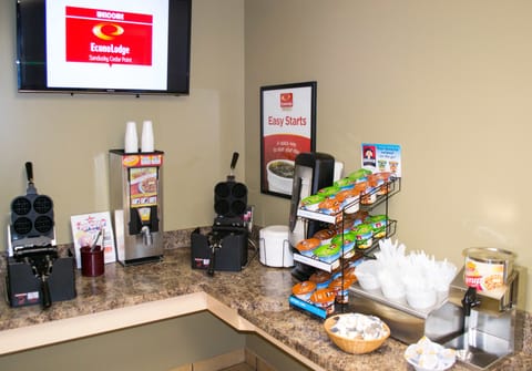 Free daily on-the-go breakfast