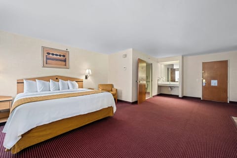 Room, 1 King Bed, Accessible, Non Smoking | Desk, iron/ironing board, free WiFi, bed sheets