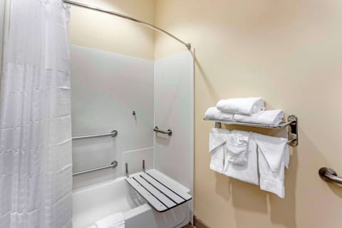 Suite, 1 King Bed, Accessible, Non Smoking | Desk, iron/ironing board, free WiFi, bed sheets