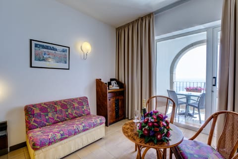 Standard Double Room, Balcony, Ocean View | Minibar, in-room safe, desk, free WiFi