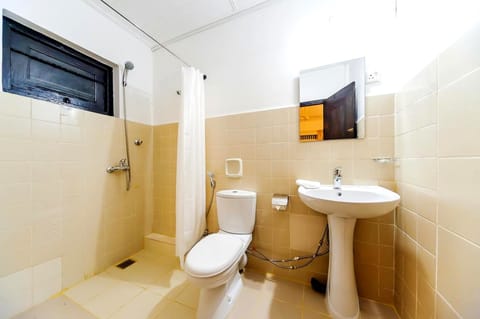 Deluxe Triple Room | Bathroom | Shower, free toiletries, hair dryer, slippers