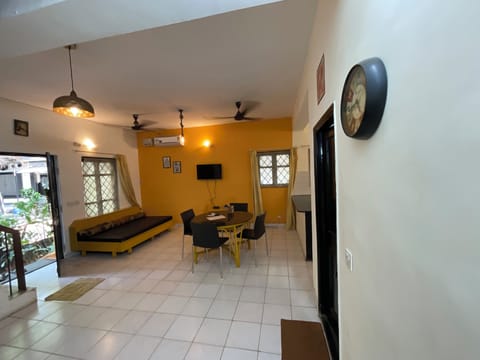 Family Villa, 2 Bedrooms, Pool View | Living area | 32-inch LED TV with satellite channels